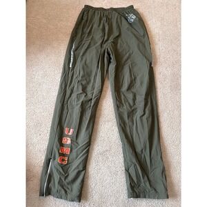 US Marine Corps Men's Running Pants Olive Green Sz Med X-Tall Marine Running Med